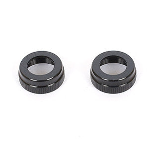 ARC R11 SHOCK LOW CAP BLACK (2pcs) - R112030 - ActivRC