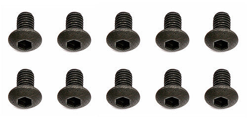 TEAM ASSOCIATED Screws, 2.5x10 mm FHCS - 31350