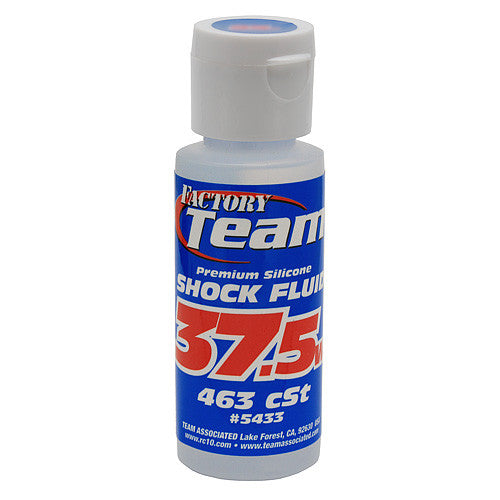 TEAM ASSOCIATED 37.5 WT SILICONE SHOCK OIL 2 OZ - 463 CST - 5433 - ActivRC