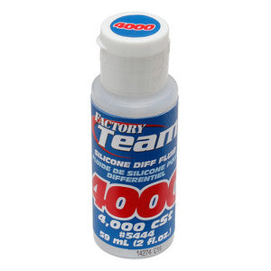 TEAM ASSOCIATED FT SILICONE DIFF FLUID 4,000 CST - 5444 - ActivRC